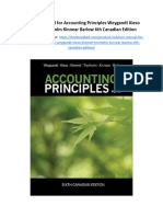 Solution Manual For Accounting Principles Weygandt Kieso Kimmel Trenholm Kinnear Barlow 6th Canadian Edition