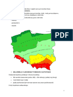 Notatki Geografia KRAJOBRAZY Polski