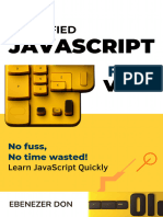 Ebenezer D. Simplified JavaScript For Very Important Programmers 2023