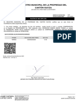 Registro Municipal de La Propiedad Del Cantón Sucúa