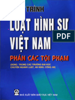 Giáo Trình Luật Hình Sự Việt Nam - Phần Các Tội Phạm