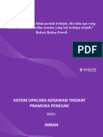 Sistem Upacara Kenaikan Tingkat Pramuka Penegak