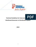 Technical Guidelines For Interconnection of Distributed Generator To Distribution System
