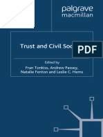 Trust and Civil Society (2000) - Fran Tonkiss, Andrew Passey, Natalie Fenton, Leslie C. Hems (Eds.)