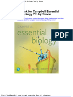 Test Bank For Campbell Essential Biology 7th by Simon
