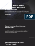 Pemetaan Genetik Dengan Analisis Pautan Mendalami Warisan Biologis