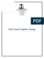 Public Interest Litigation Strategy