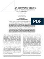 Leppänen Et Al. - 2023 - When Do Novel Business Models Lead To High PerformanceÂ A Configurational Approach To ValueÂ Drivers