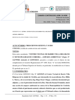 Amparo Ambiental Contra Municipalidad de Cordoba Vecinos de Villa Belgrano