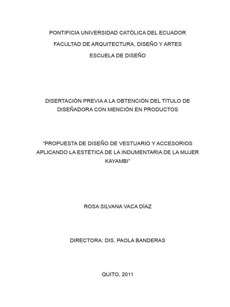 Tfc rosa silvana vaca diaz pdf ropa est tica