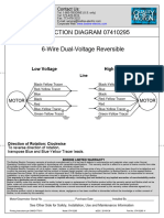 Connection Diagram 07410295: Low Voltage High Voltage