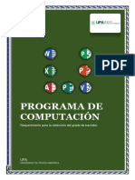 Resumen Programa de Computación 2019