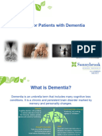 Caring For Pts W Dementia - SB