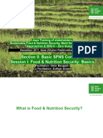 Session 2 - Food & Nutrition Security