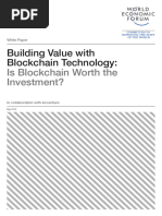 Accenture Blockchain Value Report