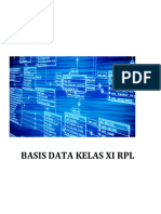 Kelompok Perintah DLM Basis Data