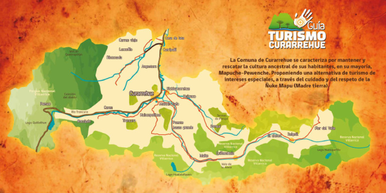 Mapa Curarrehue | PDF