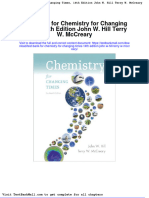 Test Bank For Chemistry For Changing Times 14th Edition John W Hill Terry W Mccreary