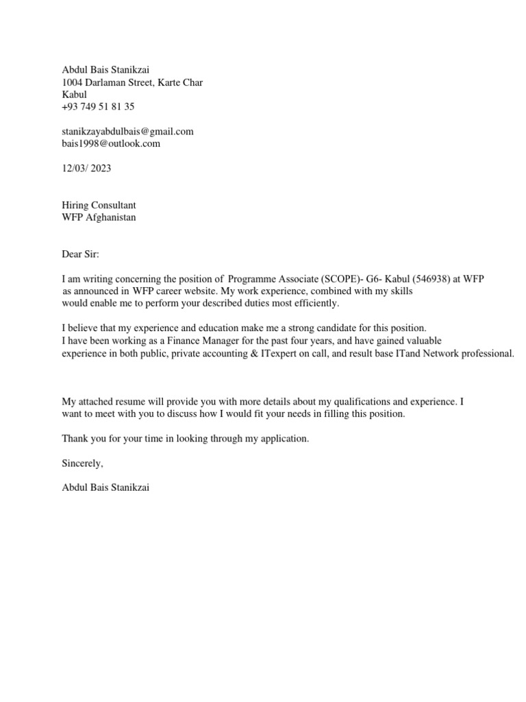 Letter of Interest PDF
