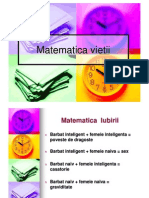 Matematica Vietii