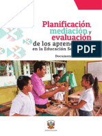 ORIENTACIONES PARA LA PLANIFICACIÓN - MEDIACIÓN Y EVALUACIÓN (1)