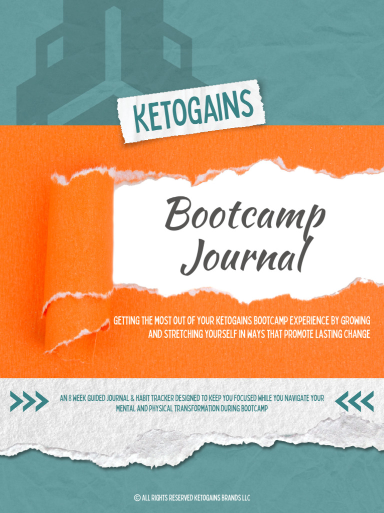 Ketogains Bootcamp Journal Guide | PDF | Metaphysics Of Mind | Psychology