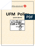 Policy UFM