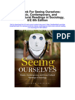 Test Bank For Seeing Ourselves Classic Contemporary and Cross Cultural Readings in Sociology 8 e 8th Edition