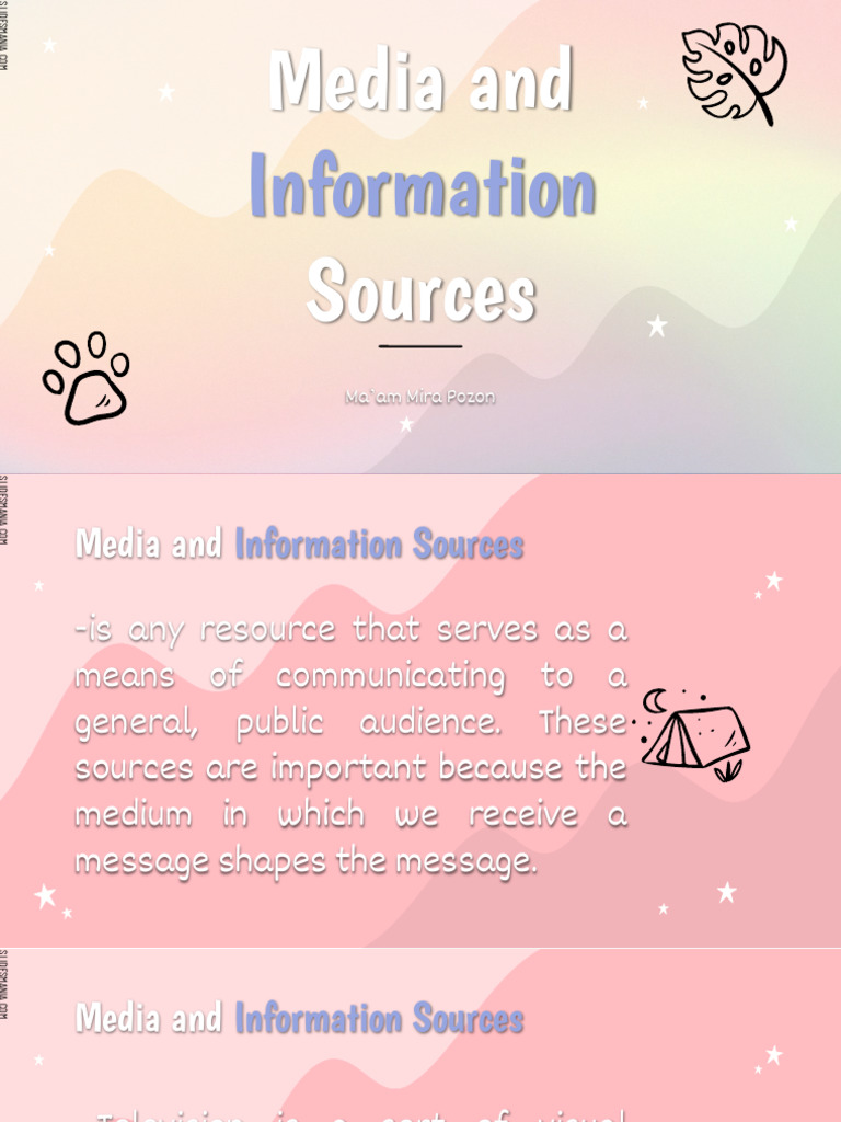 Understanding Media and Information Sources | PDF | Yahoo! | Libraries
