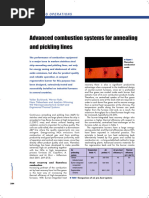 Advanced Combustion Systems For Annealing and Pickling Lines