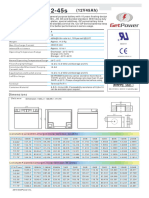 Data Sheet Getpower 45ah