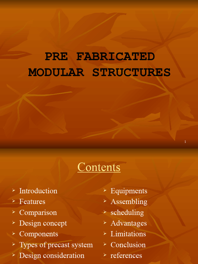 Precast Modular Structures Overview | PDF | Precast Concrete | Concrete