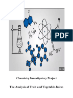 Chemistry Investigatory Project