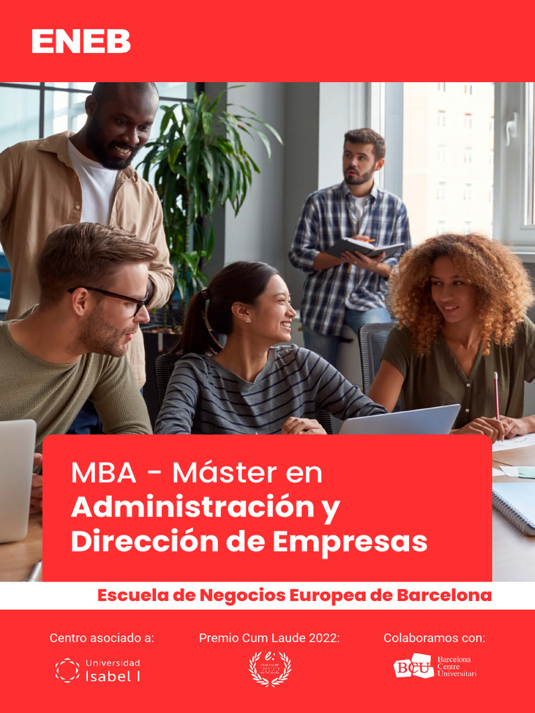 Eneb Mba | PDF | Máster en Administración de Empresas | Marketing