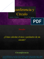 7° Circunferencia y Círculo