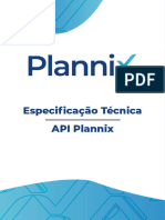 Especificacao Tecnica API Plannix