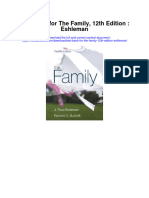 Test Bank For The Family 12th Edition Eshleman