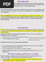 Module 3 - Overhead Allocation and Apportionment