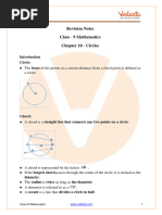 CBSE Class 9 Maths Chapter 9 - Circles Important Questions 2024-25 ...