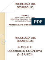 Psicología Del Desarrollo - Bloque 2 Desarrollo Cognitivo (0-12 Años)