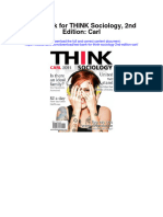 Test Bank For Think Sociology 2nd Edition Carl