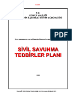 Syvyl Savunma Tedbyrler Plani Ornek2023-20271