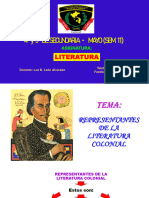 Literatura (Semana 11) - 4to y 5to Sec.