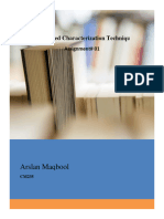 Arslan Maqbool: Advanced Characterization Techniques