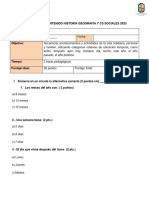 Evaluacion de Contendio Historia