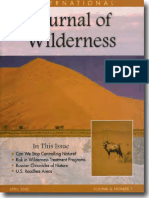 International Journal of Wilderness, Vol6, Number 1