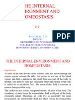 The Internal Environment and Homeostasis