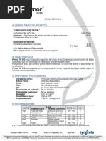 Ficha Técnica de Savey 50 GD | PDF