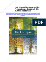 The Life Span Human Development For Helping Professionals Broderick 4th Edition Test Bank