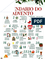 Calendário Advento